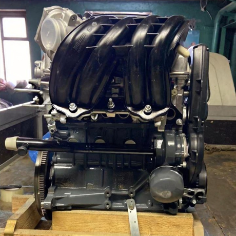 Двигатель B@3-21116 (двигатель в сборе) для автомобиля с АКПП купить недорого с доставкой в Комсомольск-на-Амуре